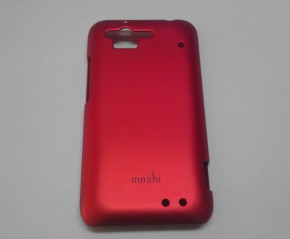 Твърд предпазен гръб MOSHI за HTC Rhyme G20 червен